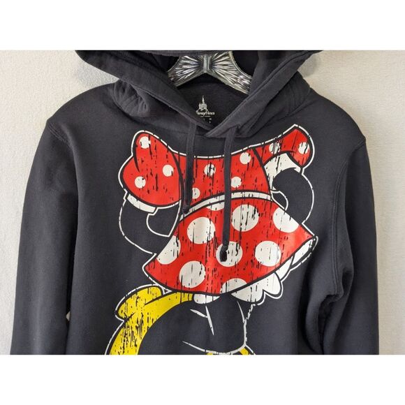 Disney Parks Authentic Minnie Mouse Hoodie with Ears Size Large - Picture 3 of 13